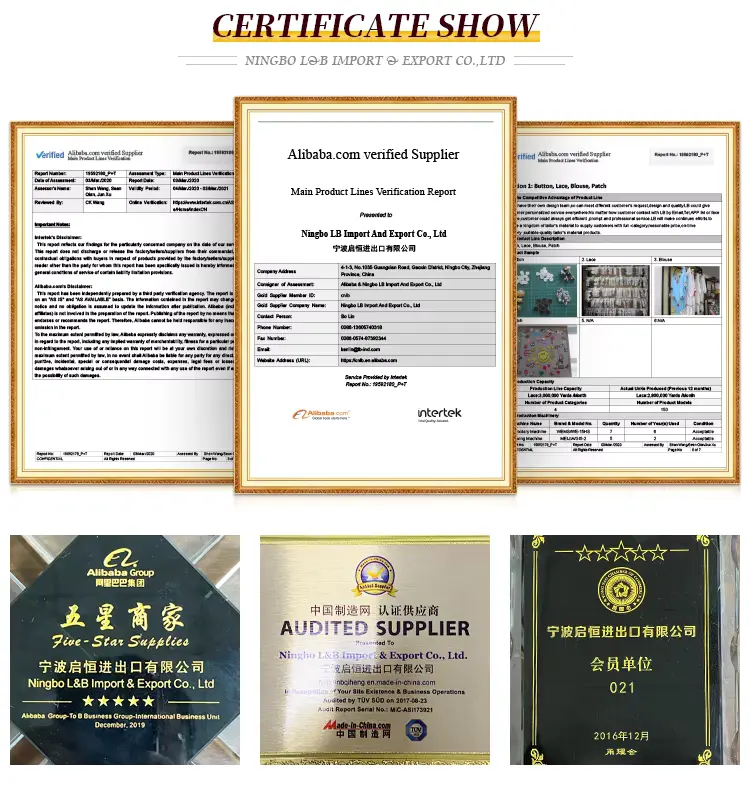 Wholesale Classic Exquisite Mesh Polyester Embroidered Lace For Women S Clothing Wholesale Classic Exquisite Mesh Polyester Embroidered Lace For Women S Clothing