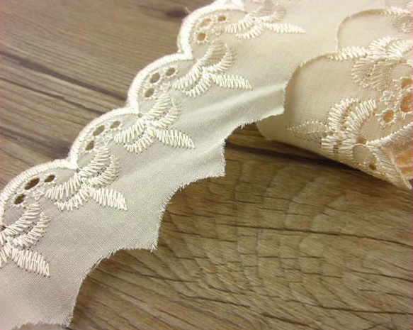 2018 Hot Sale Embroidery Trimming TC Lace for Woman Dress